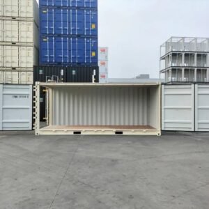 Novo contentor de transporte de 20 pés com abertura lateral