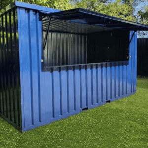 Contêiner Bar Desmontável XL 4 x 2 m – Solução Modular para Eventos