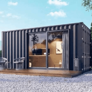 Módulo Habitável T0 em Contentor – Design Moderno e Isolamento Ótimo