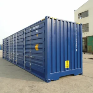 Contentor de 40 pés High Cube Open Side