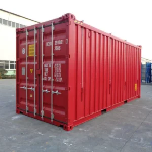 Contentor de 20 pés High Cube Hard Open Top (com piso em aço)